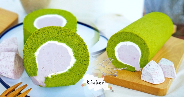 【台中】抹茶＋芋泥直接給滿分！　金帛手製千呼萬喚「抹茶芋泥捲」終於回歸啦～