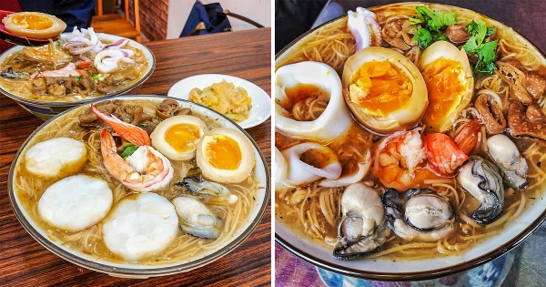 【彰化】全台最狂「海陸蚵仔麵線」在這! 一碗吃「大腸、蚵仔、小卷、鮮蝦」還有浮誇大干貝!