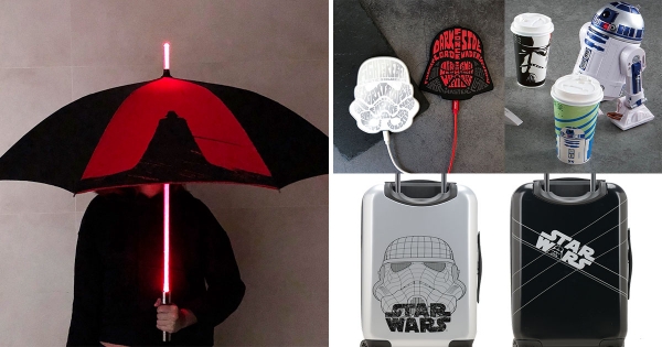 【全台】科幻粉必珍藏！7-11推《Star Wars》獨特集點　「第三代光劍傘、黑武士行李箱」帥氣登場