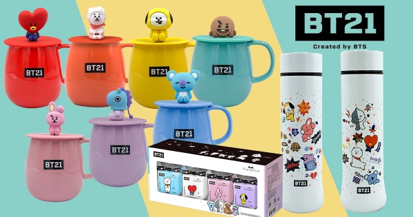 【全台】BT21鐵粉必收藏！　全家最新集點活動推：7色馬克杯、宇宙明星保溫杯
