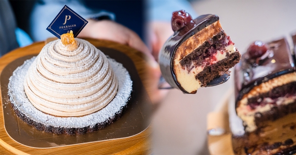 【全台】蛋糕界的Tiffany！ 台中人氣「畢瑞德精品蛋糕」美到像藝術品　聖誕就買這款來慶祝～