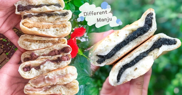 【台中】一片才10元！塞滿芝麻、芋泥的「不一樣饅頭」　超紮實餡料怪不得出爐就瘋搶！