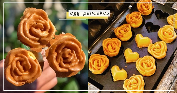 【台中】聖誕節送吃貨女友！　超脆口「雞蛋糕玫瑰花束」外觀浪漫又好吃