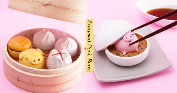 【全台】飲茶系扭蛋來了！超cute「豬寶包」蛋殼是包子　內餡包小豬太勾錐