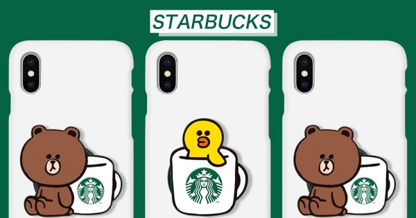 【全台】星巴克首波集點超強！限時28天「LINE X 星巴克聯名」　熊大手機架萌到冒心心❤