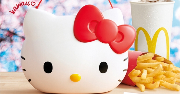 【全台】敲碗成功！　麥當勞推「Hello Kitty萬用置物籃」  最萌「拜年神器」療癒登場～