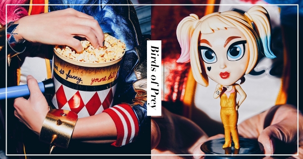 【全台】DC粉快衝！威秀推出「小丑女煞氣周邊」　大槌米花桶、軟球棍限量上市！