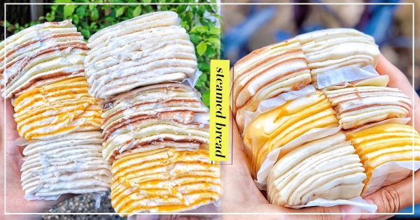 【台北】饅頭也能千層！　迪化街人氣「三發包子」在地人超愛　香甜「芋泥千層包」很可以！