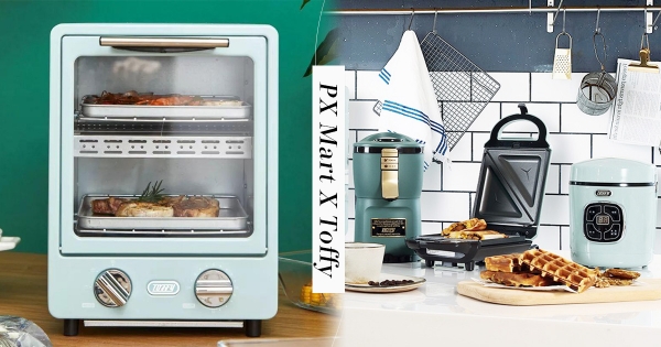 【全台】一個人也能用！全聯集點推「日本TOFFY個人系小家電」　唯美Tiffany綠4.4折起換購！