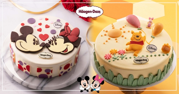 【全台】真的沒有要放過大家！　Häagen-Dazs推春日「迪士尼冰淇淋蛋糕」超可愛還能免運到府❤