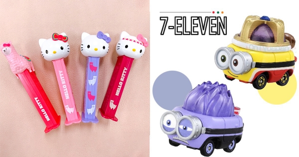 【全台】收藏品就缺它！7-11強勢推出「小小兵小汽車」萌翻了　加碼少女心「羊駝Kitty」水果糖！