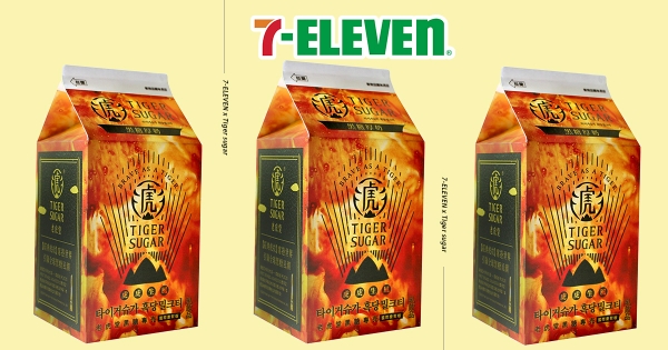 【全台】老虎堂療癒「黑糖厚奶」7-11獨家登場　「醇厚黑糖＋香濃牛奶」24小時都能喝到！