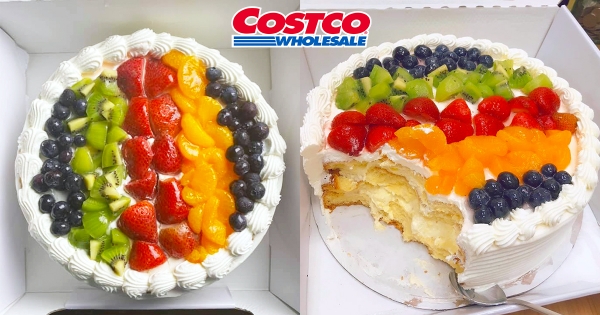 【全台】重達2kg！好市多隱藏版「綜合水果蛋糕」　雙層卡士達＋鋪滿水果嗑到爽！