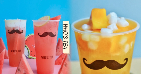 【全台】人氣奶蓋「鬍子茶」吃得到整塊果肉　鹹甜「芝士西瓜青」、綿密「芒果雪霜大福」消暑必喝～