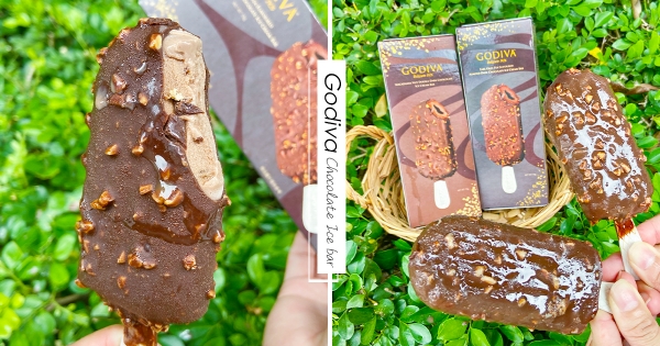 【全台】巧克力控太幸福！　GODIVA再推「黑巧流心雪糕」　濃郁「熔岩巧克力內餡」7-11開吃