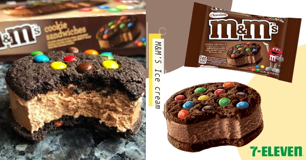 【全台】螞蟻人還等什麼？　小七限定「M&M’S巧克力冰淇淋餅」　香酥餅乾+濃厚夾心今夏最療癒～