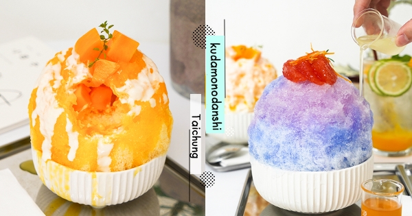 【台中】是仙女吃的冰嗎？　夢幻「漸層紫」日式刨冰登場　季節限定「芒果優格煉乳冰」也超欠嗑～