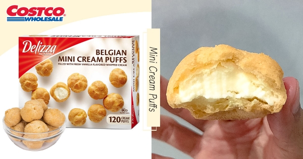 【全台】好市多神級新品+1！　濃郁奶蛋香「比利時迷你泡芙」　一不小心就多吃好幾顆～