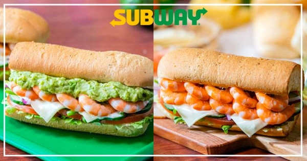 【全台】蝦蝦排排站！　SUBWAY全新「鮮蝦堡」每口都有蝦　「超量蝦肉+濃郁酪梨」大滿足