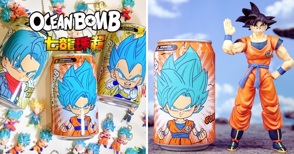 【全台】龍珠迷買起來！　Ocean Bomb「七龍珠超氣泡飲」強勢登場　首推三款鐵粉必收藏！