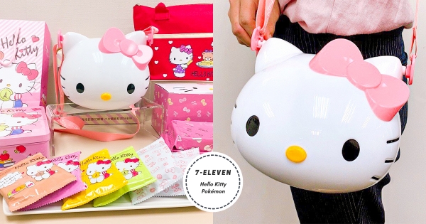 【全台】Kitty迷尖叫啦！ 　7-11「Hello Kitty造型筒禮盒」萌登場　寶可夢餐具組必收藏！