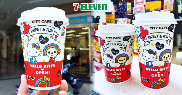 【全台】這杯在手可愛我有！7-11悄悄換裝「OPEN將 X Kitty」咖啡　不管哪邊粉絲都必收！