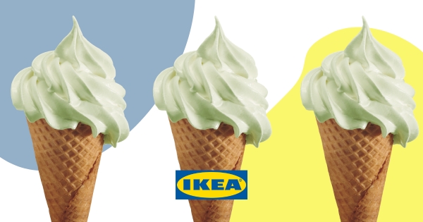 【全台】放假就去吃！　IKEA全新清爽系「青梅冰淇淋」　酸甜中帶濃郁奶香最療癒！