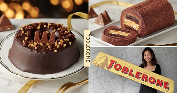 【全台】三角巧克力變甜點！　全聯甜點「TOBLERONE」聯名登場　加碼抽療癒「巨型巧克力抱枕」！