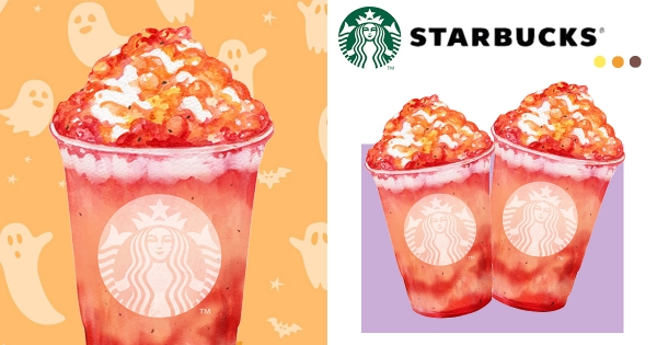 【全台】萬聖節首選！　星巴克「粉紅魔女星冰樂」限定登場　「這2天」穿紅色配件享「第二杯半價」