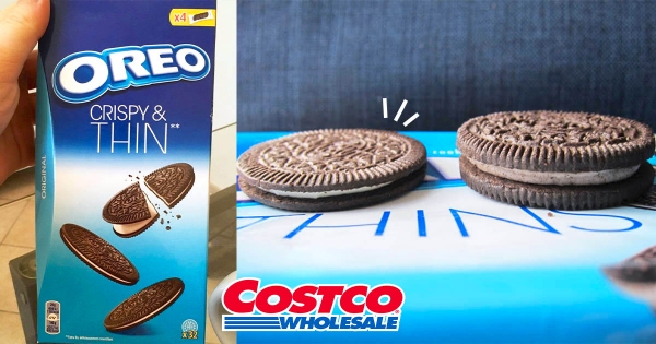 【全台】OREO變瘦了！　好市多開賣「OREO薄片」減量更涮嘴　一次吃雙口味太幸福～