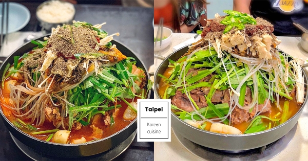 【台北】這份量也太扯！　台北中山韓食必吃「浮誇馬鈴薯排骨鍋」　排骨肉疊得跟小山一樣！