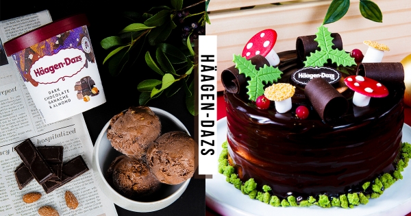 【全台】巧克力控吃起來！　Häagen-Dazs濃郁升級「比利時巧克力榛果雪糕」　聖誕必買「黑巧森林」童趣登場！