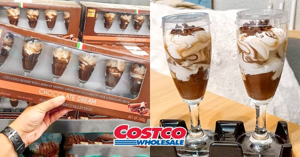 【全台】吃甜點也有儀式感！　好市多新品「義大利巧克力香檳杯」　豐富超層次派對點心首選！