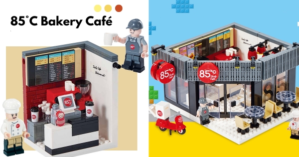 【全台】積木控會愛！　85℃推「迷你門市積木」滿足開店夢　「蛋糕櫃、收銀區」精緻重現太欠收藏～