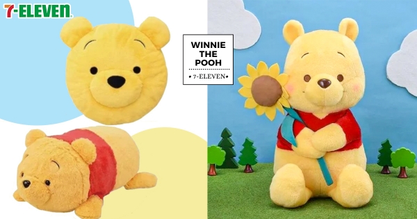 【全台】是最Q的維尼！　7-11「小熊維尼預購」軟萌登場　4款「巨大絨毛玩偶」必須抱緊處理
