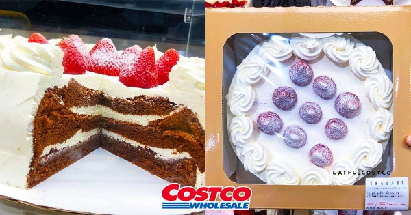 【全台】根本逼我買！好市多新上架「雪藏巧克力蛋糕」　鮮奶油＋草莓吃到一口接一口！﻿