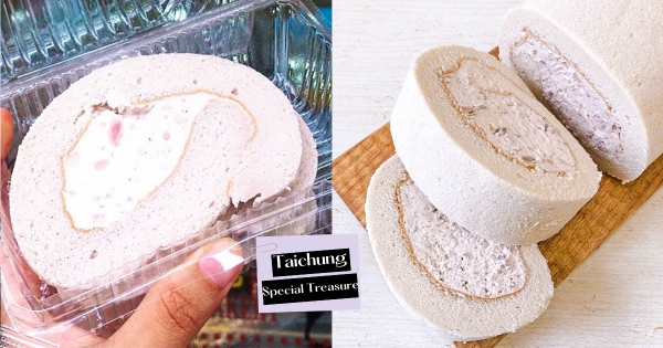 【台中】為了它衝台中！　豐原高人氣「手工芋泥捲」　一口咬下「滿嘴芋泥」芋頭顆粒吃得到！