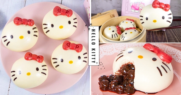 【全台】Kitty迷能不買嗎！　7-11預購新上架「Hello Kitty造型包」　流漿「巧克力珍珠餡」更療癒♡