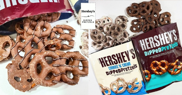 【韓國】螞蟻人吃起來！　「Hersheys巧克力蝴蝶卷餅」鹹甜上架　加碼「白巧酥巧克力」濃郁又涮嘴♡