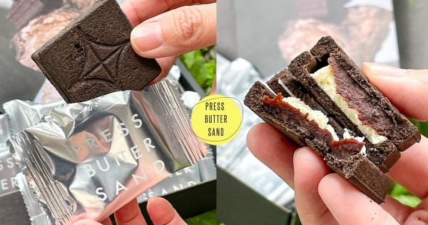 【台北】限時一個月「PRESS BUTTER SAND」快閃登場　新口味「可可焦糖奶油夾心」巧克力控必吃！