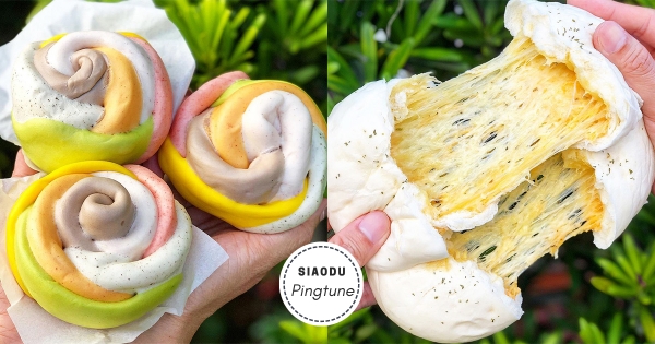 【屏東】繞路也要來買！　恆春必吃「超狂牽絲起司包」　高顏值「彩色玫瑰饅頭」送人最有面子！