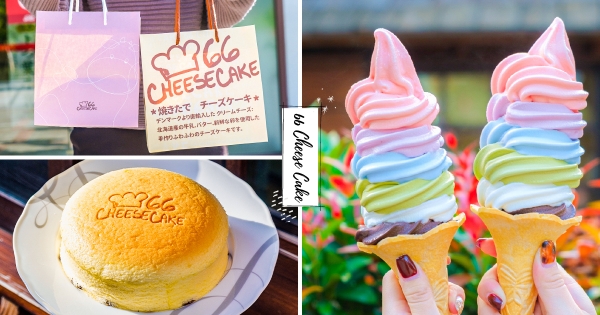 【彰化】過年走春必拍！北海道乳源「輕奢系乳酪蛋糕」　甜美彩虹系「夢幻6色霜淇淋」融化少女心♡