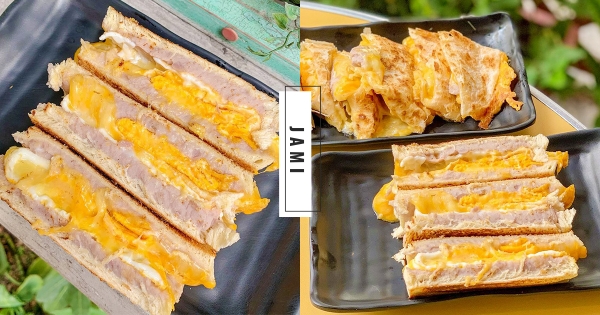 【台南】芋泥控這能不吃嗎！　人氣早午餐「捷米早安主廚」進駐台南　招牌「芋頭乳酪厚蛋三明治」滿滿芋泥太欠吃！