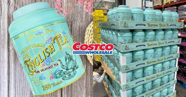 【全台】回歸上架了！　好市多必收好物「骨灰罈紅茶」　質感蒂芬尼綠包裝「套鮮奶更美味」！