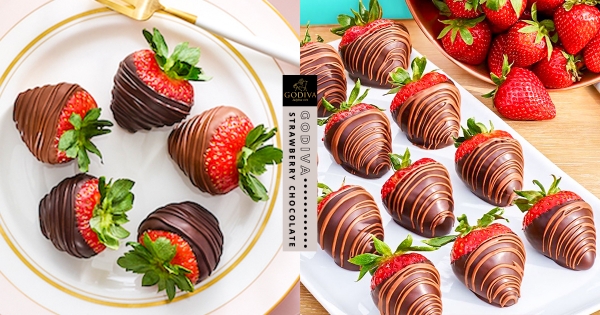 【全台】情人節放閃首選！　GODIVA限時三天「手製草莓巧克力」　「濃郁巧克力＋整顆新鮮草莓」手作最有心♡