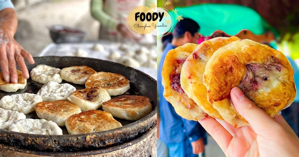 【彰化】伯伯有練過！　員林超狂「火雲掌豆標」鐵手翻煎餅　佛心價「1個5元」必吃古早味