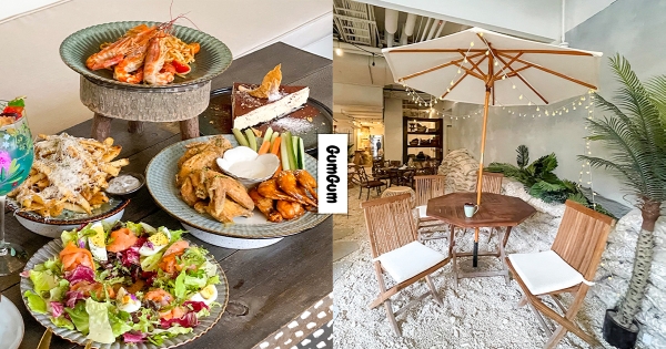 【全台】偽出國小旅行♡　信義區「沙灘咖啡廳」秒飛峇里島　完美熱帶島嶼風美照拍不停～