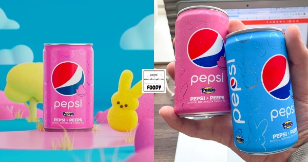 想喝！　百事可樂新品「三色棉花糖口味」　超Ｑ萌兔兔越喝越療癒♡