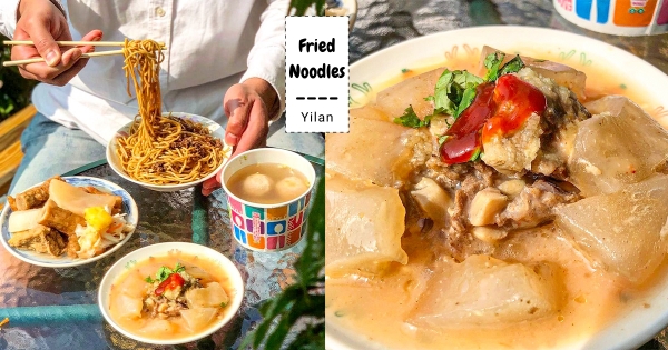 【宜蘭】在地人也超愛！　頭城人氣「尤家炒麵」必朝聖　「Q彈肉圓、鹹香炒麵」經典欠吃