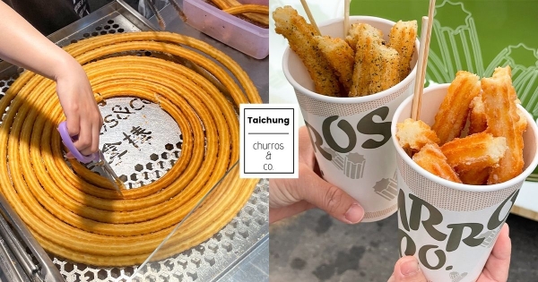 【台中】轉吧黃金圈圈！　現炸酥脆「Churros & co.吉拿棒」夜市買得到　多種口味任選只好通通來一支！